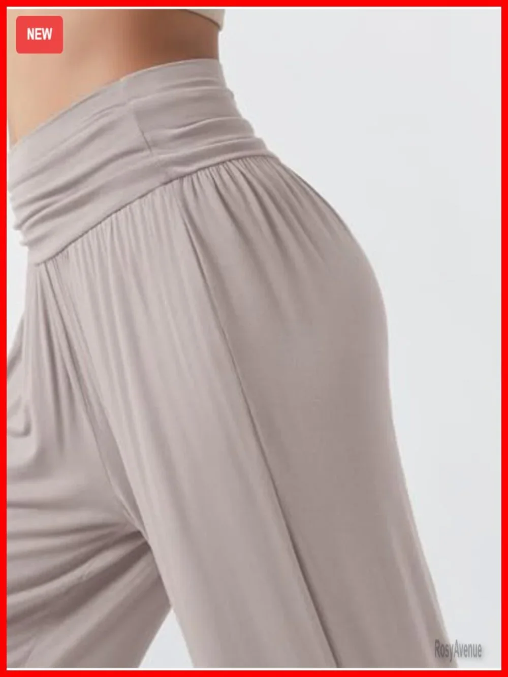 Wide Leg Palazzo Lounge Pants with Pockets 92% Rayon 8% Spandex Lightweight